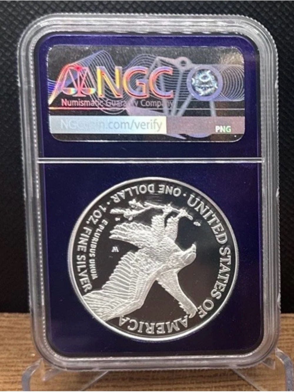 Graded American Silver Eagle 2025 - Silver - Picture 2 of 7